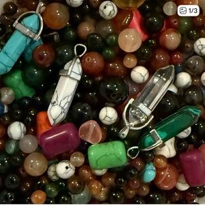 🫶🏻 Colorful Gemstone Bead Collection